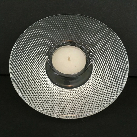 NEW KOSTA BODA GLASS TEA LIGHT CANDLE HOLDER - Picture 4 of 8